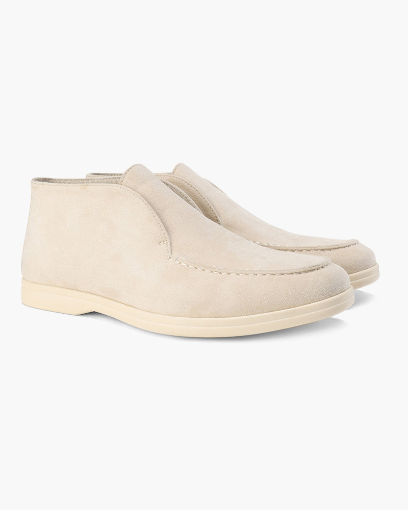 Victor | High Cut Suede Loafers