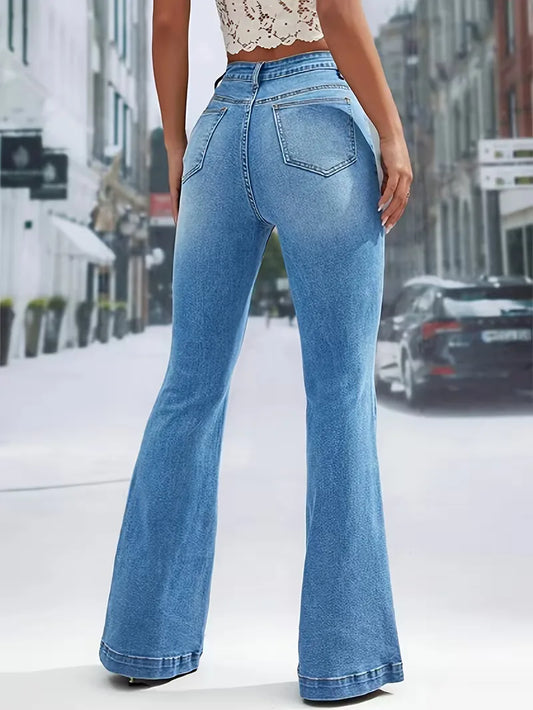 Fleur | High Waist Flared Jeans