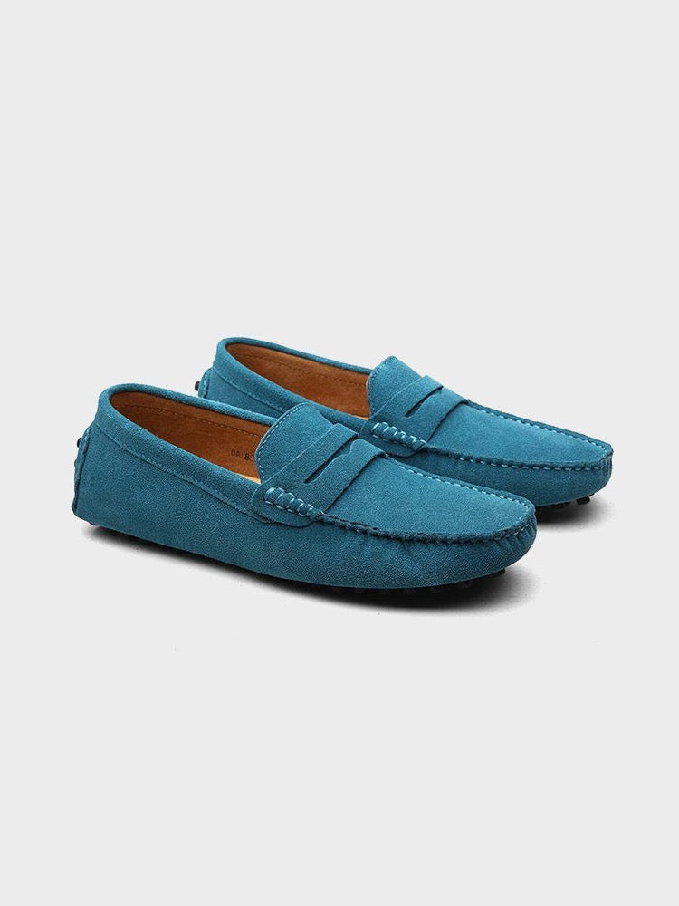 Daan | Suede Penny Loafers