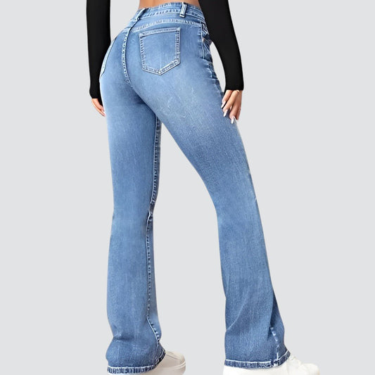 Juno | Retro Flared Jeans