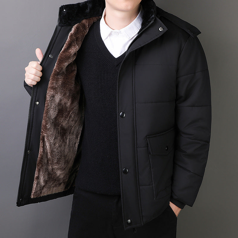 Men's Hooded Padded Winter Jacket