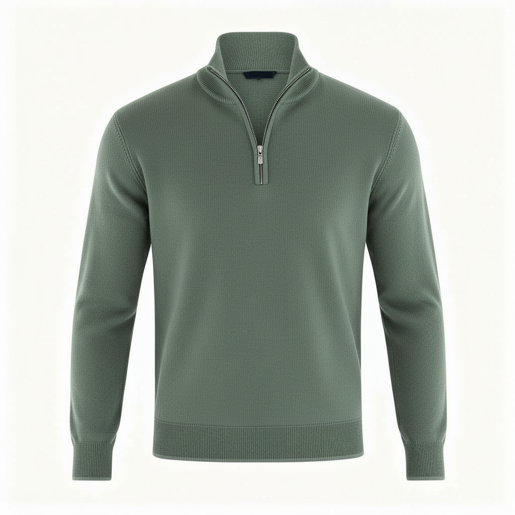 men's knit knit sweater