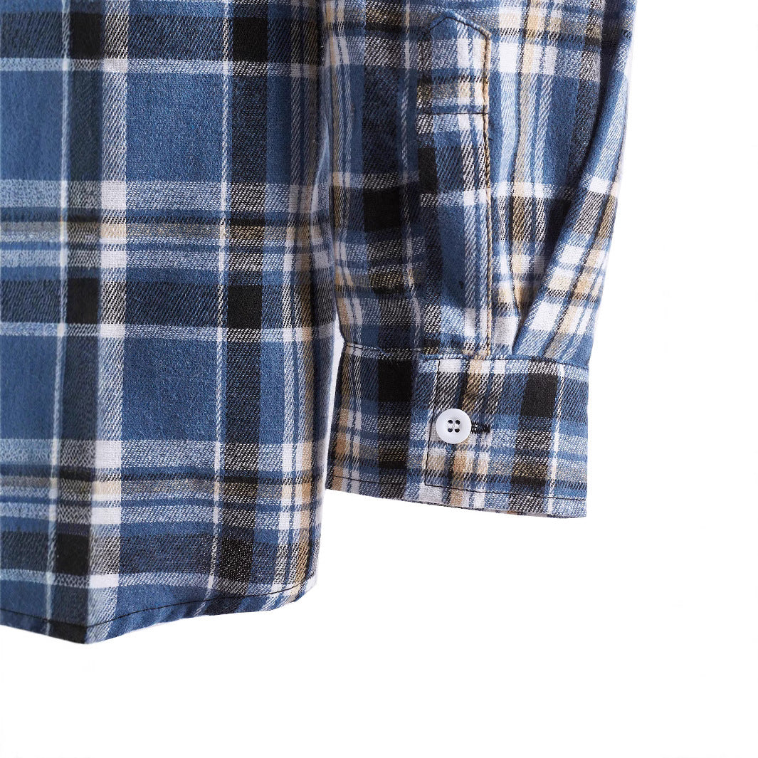 Men's Hooded Flannel Shirt