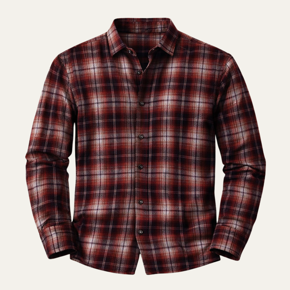 Men's Checked Flannel Shirt
