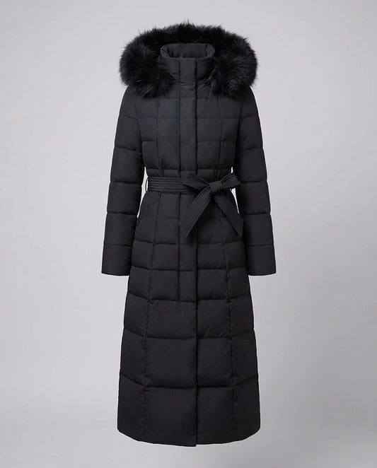 Women's Belted Padded Coat