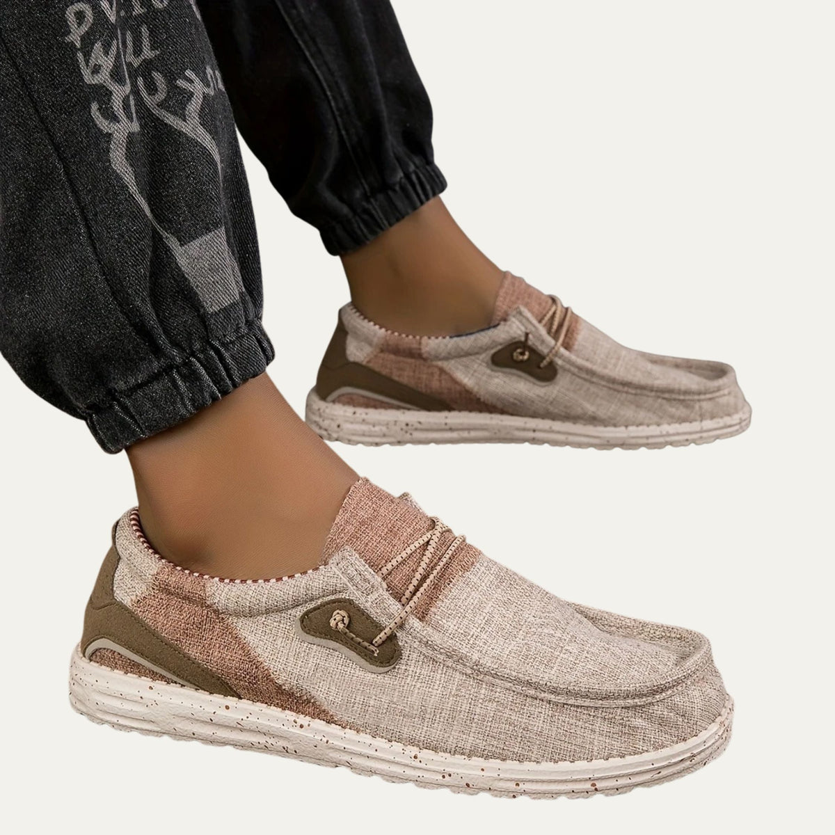 Women's Canvas Slip On Loafers
