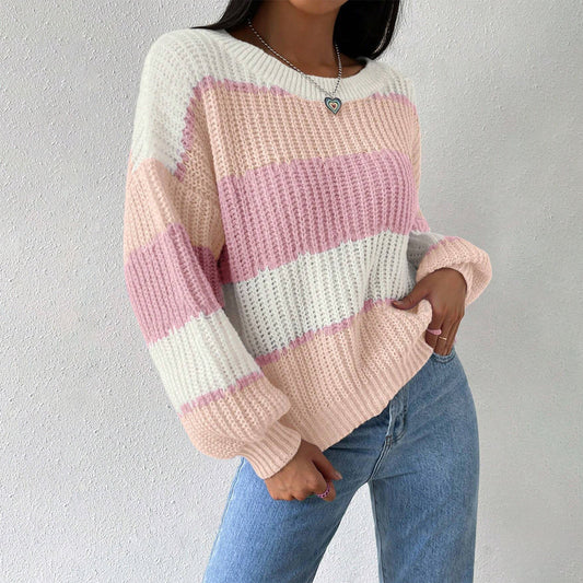 women's knit knit sweater