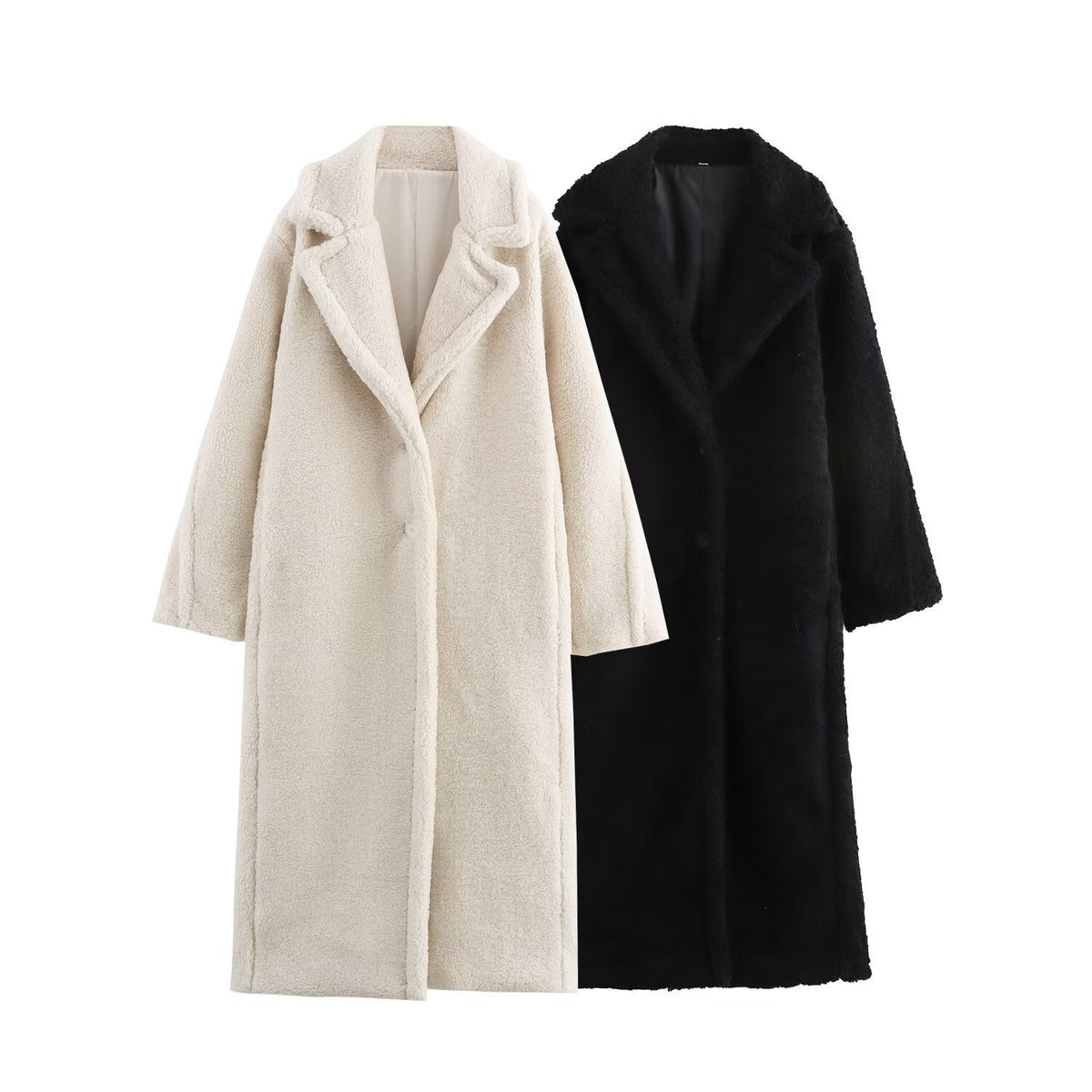 Women's Longline Teddy Coat