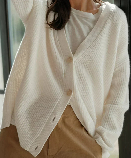Women's Longline V-Neck Cardigan