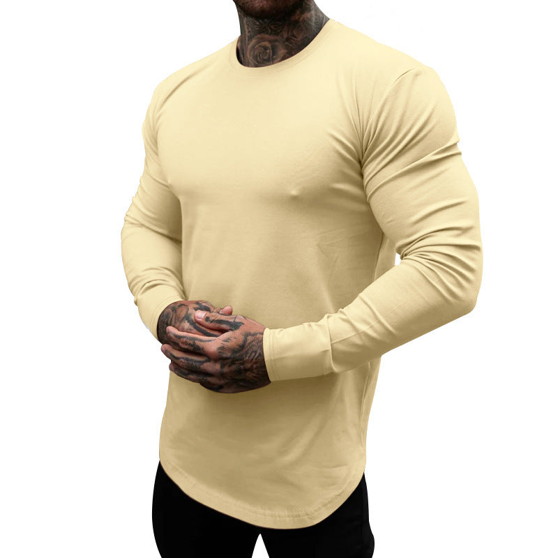 Men's Slim Fit Long Sleeve T Shirt