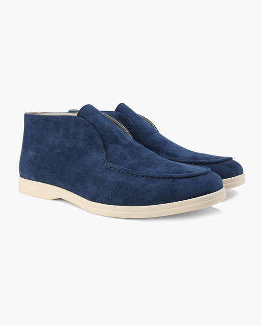 Victor | High Cut Suede Loafers