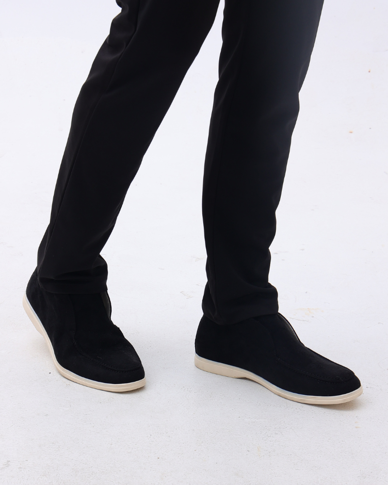 Victor | High Cut Suede Loafers