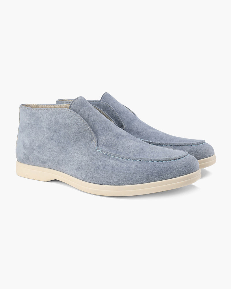 Victor | High Cut Suede Loafers