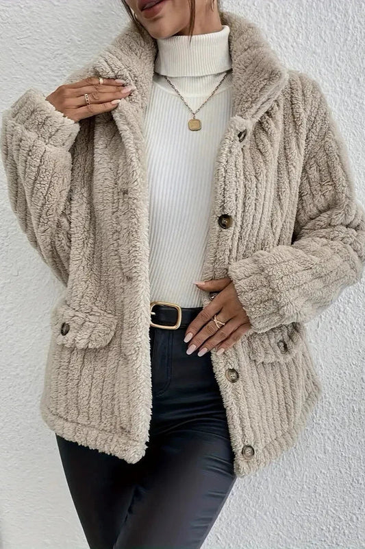 Nova | Plush Button Cardigan