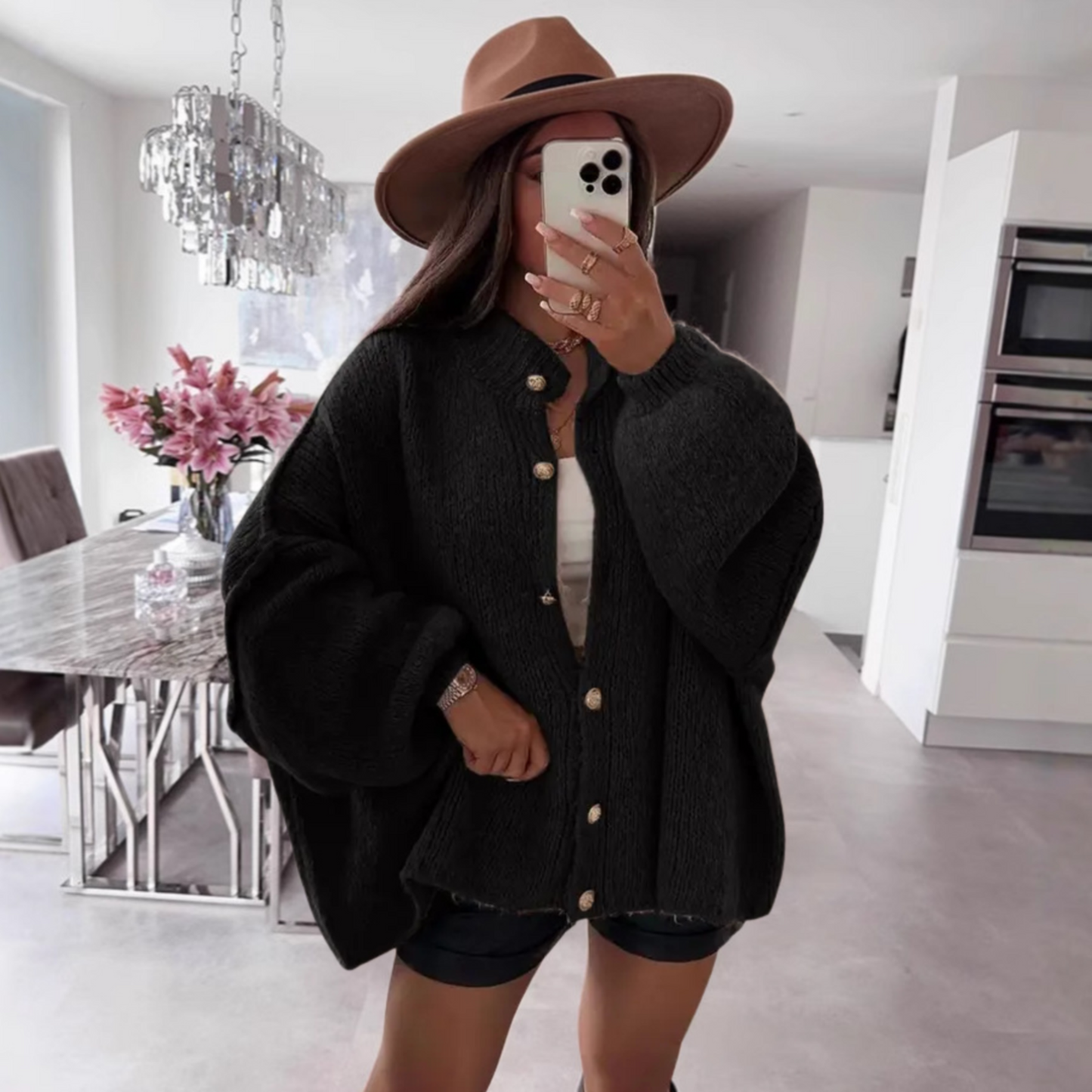Lettie | Oversized Knit Cardigan