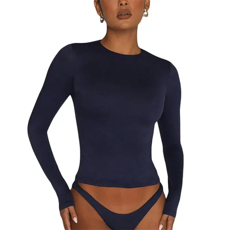 Elspeth | Fitted Long Sleeve Top