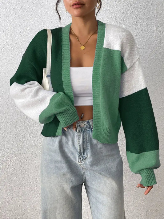 Lena | Colour Block Cardigan