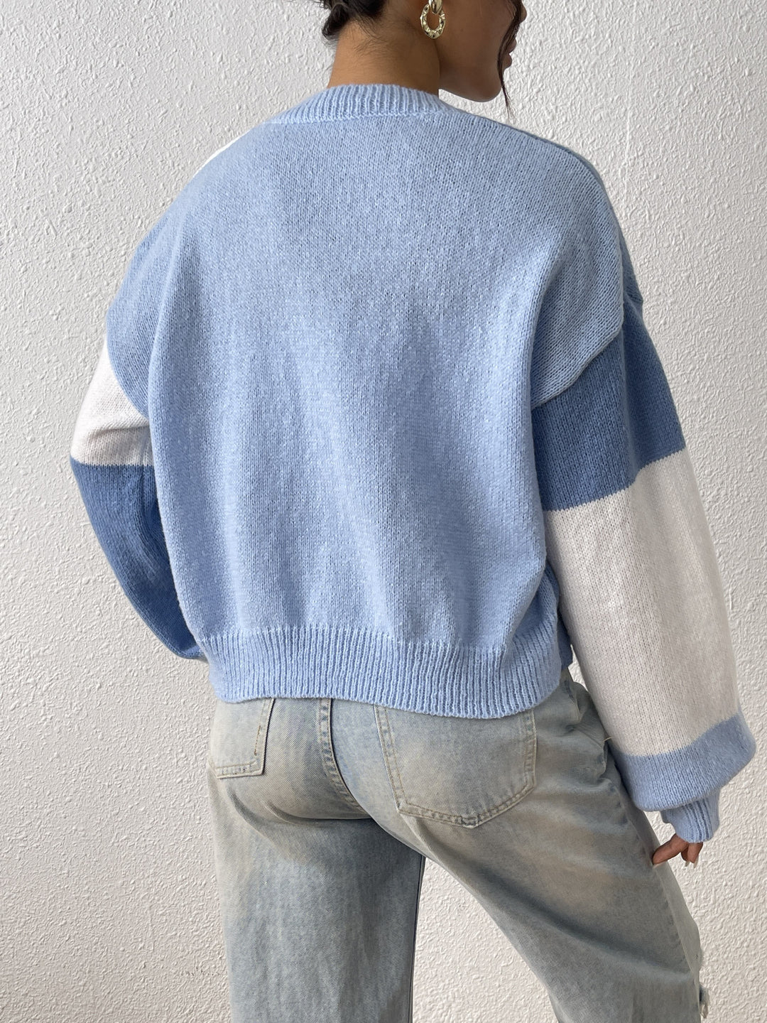 Lena | Colour Block Cardigan