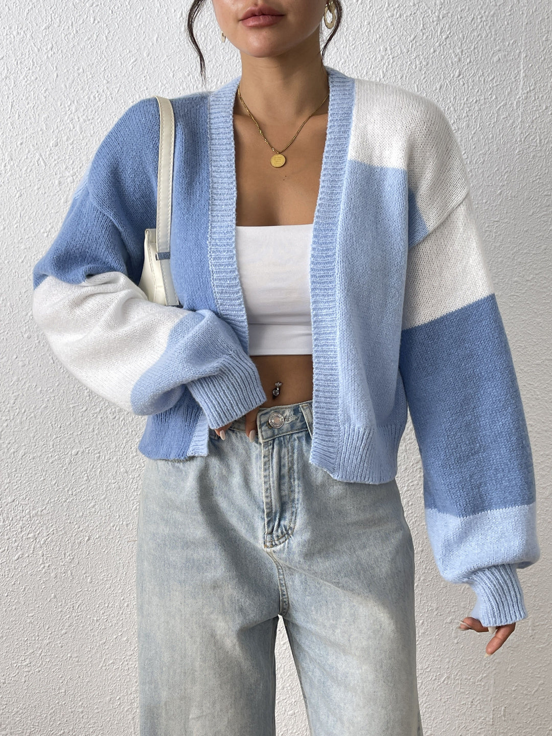 Lena | Colour Block Cardigan