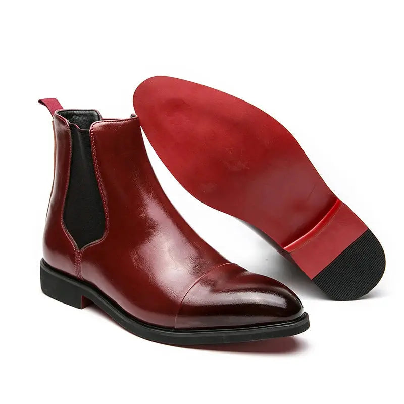 Beau | Men's Cap Toe Chelsea Boots