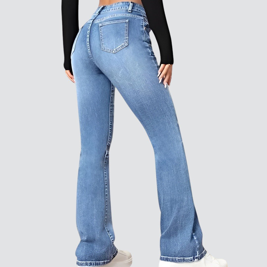 Juno | Retro Flared Jeans