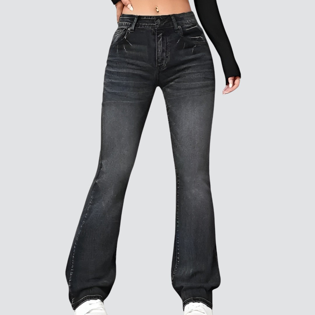 Juno | Retro Flared Jeans