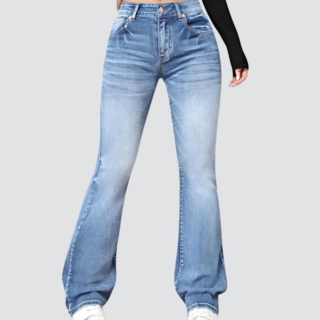 Juno | Retro Flared Jeans