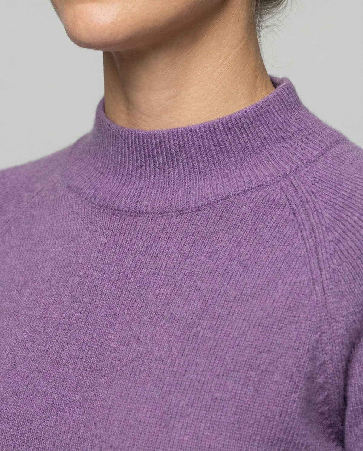 Women's Mock Neck Knit Sweater