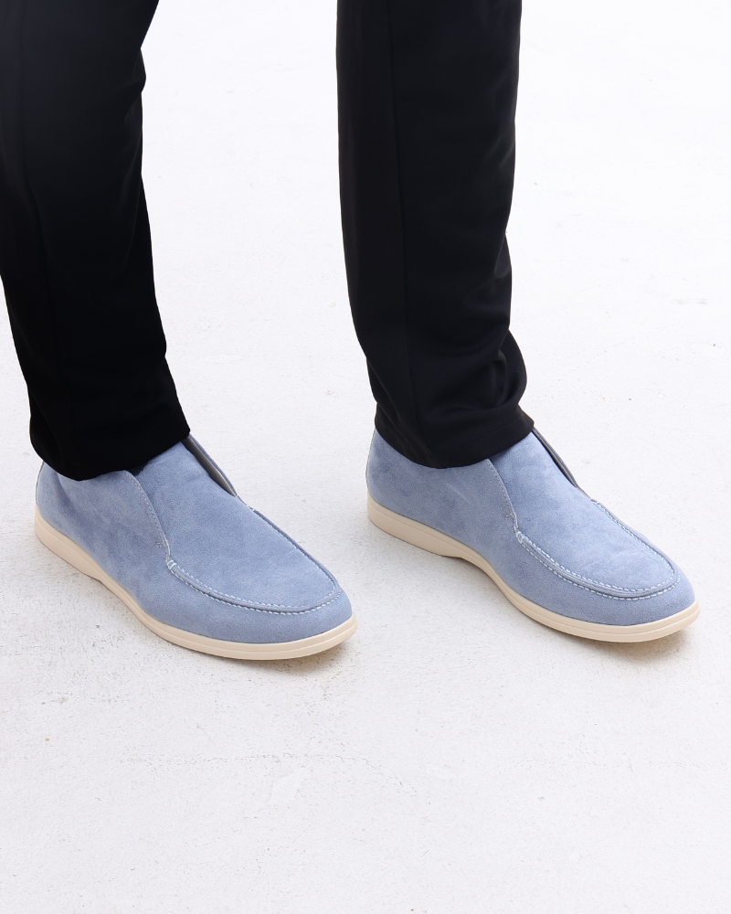Victor | High Cut Suede Loafers