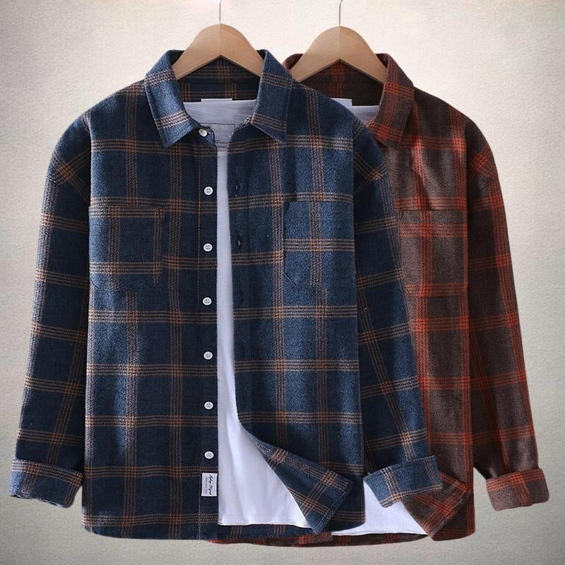 Men's Plaid Flannel Shirt