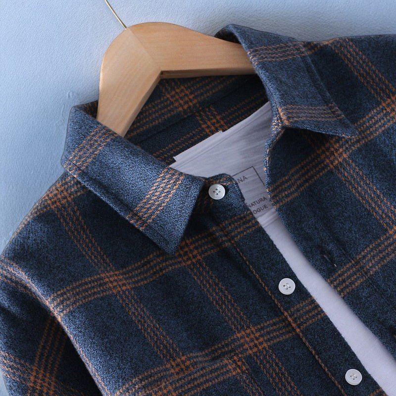Men's Plaid Flannel Shirt
