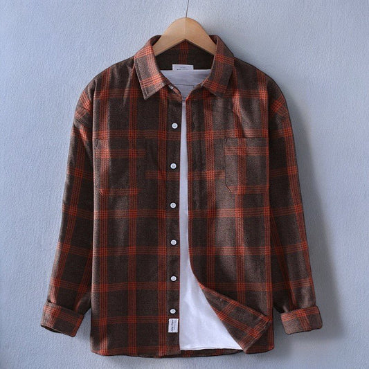 Men's Plaid Flannel Shirt