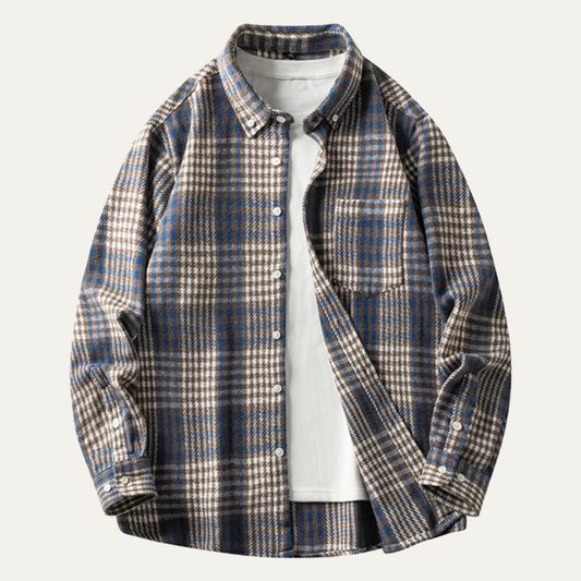 Men's Button Down Flannel Shirt