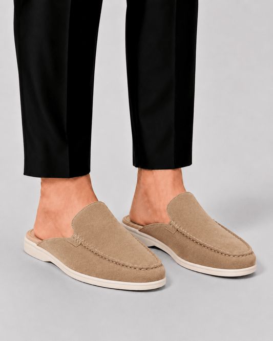 Hugo | Suede Mule Loafers