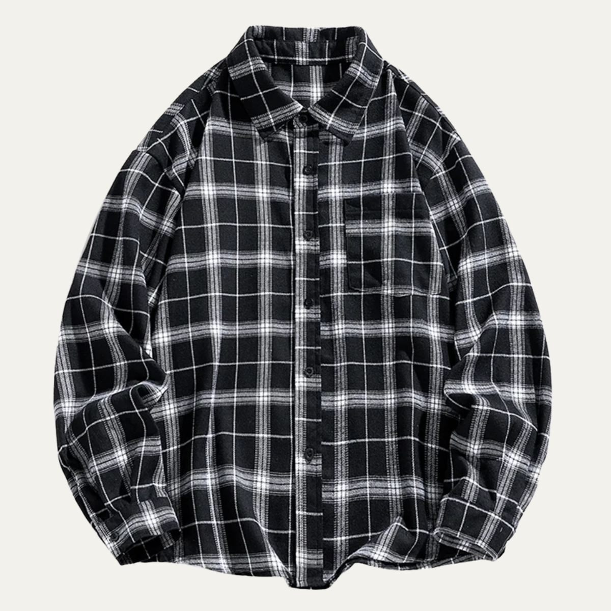 Men's Oversized Flannel Shirt