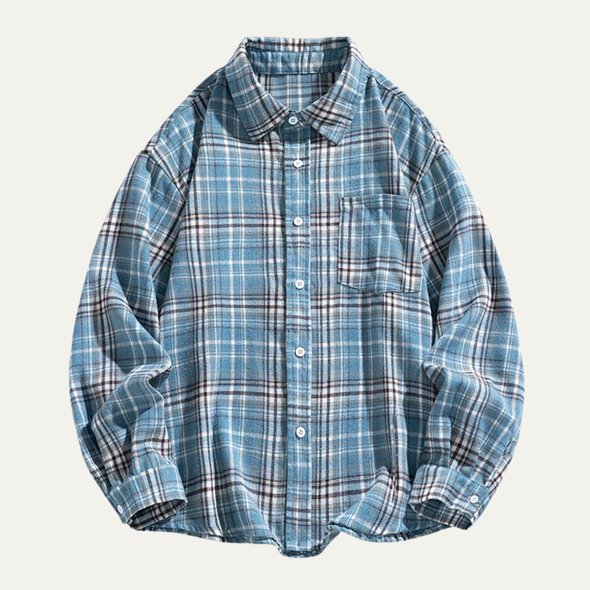 Men's Oversized Flannel Shirt
