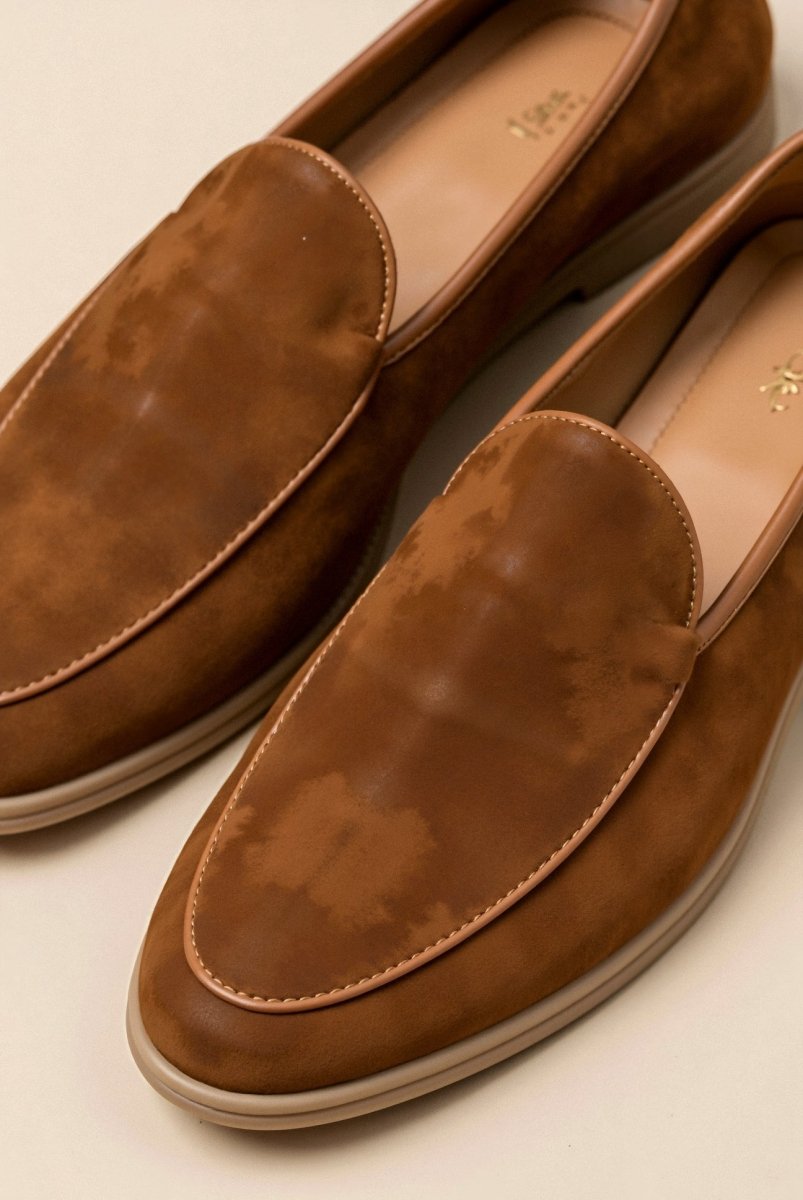 Men's soft suede loafers