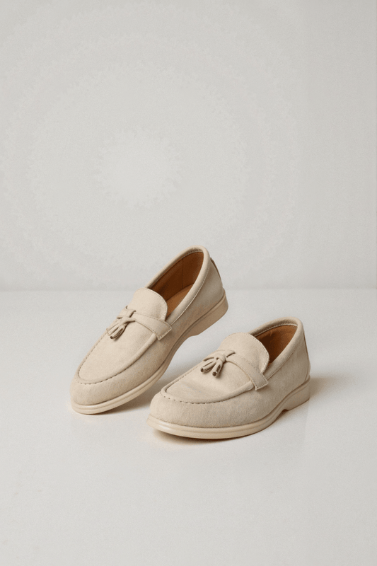 Felix | Suede Tassel Loafers