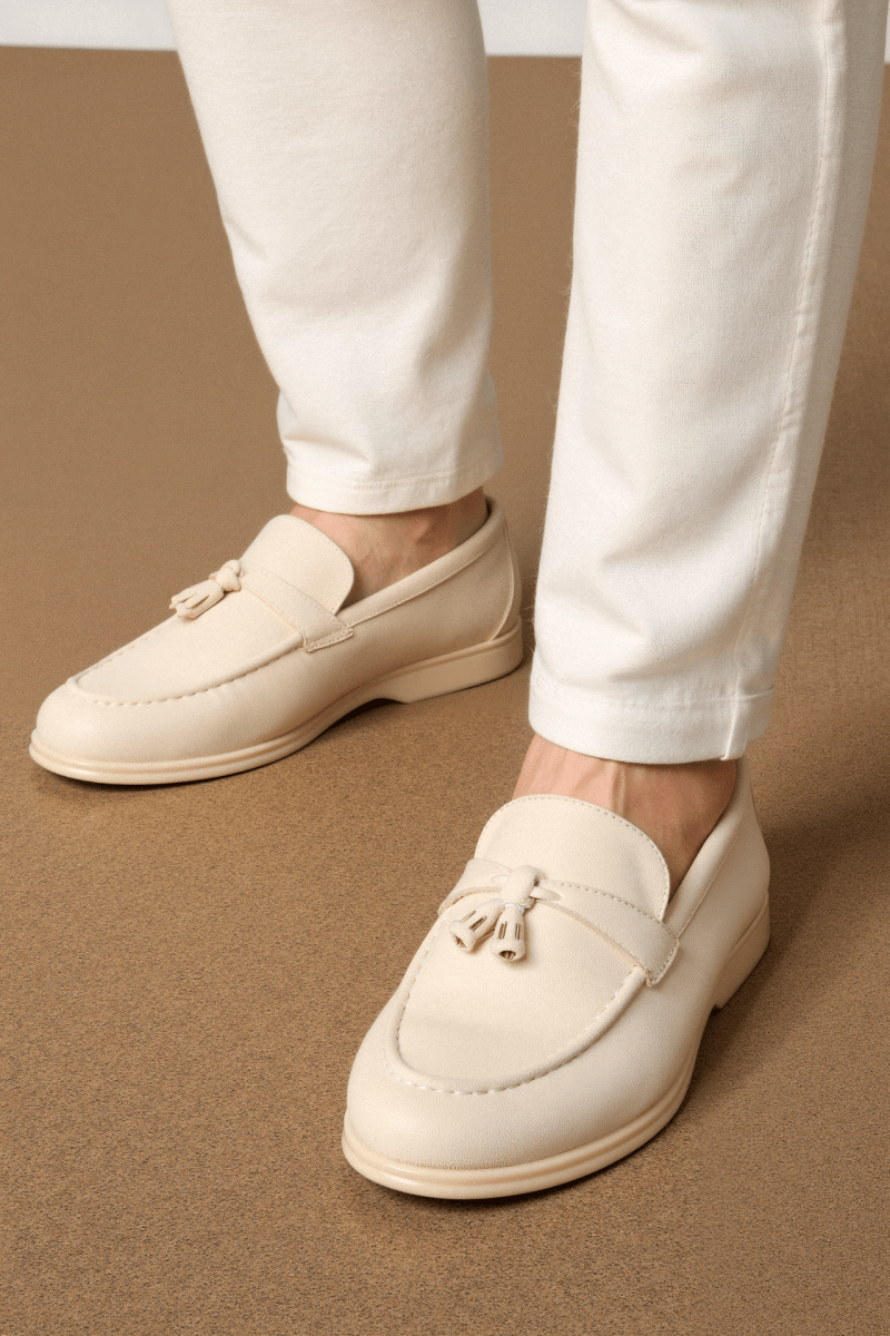 Felix | Suede Tassel Loafers