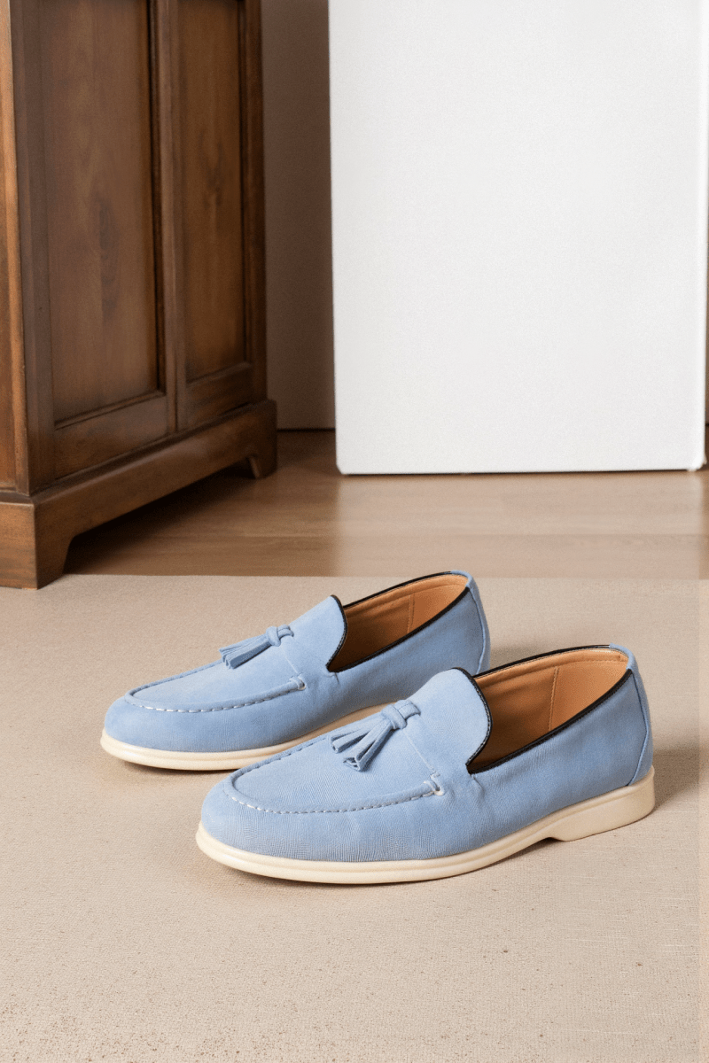 Felix | Suede Tassel Loafers