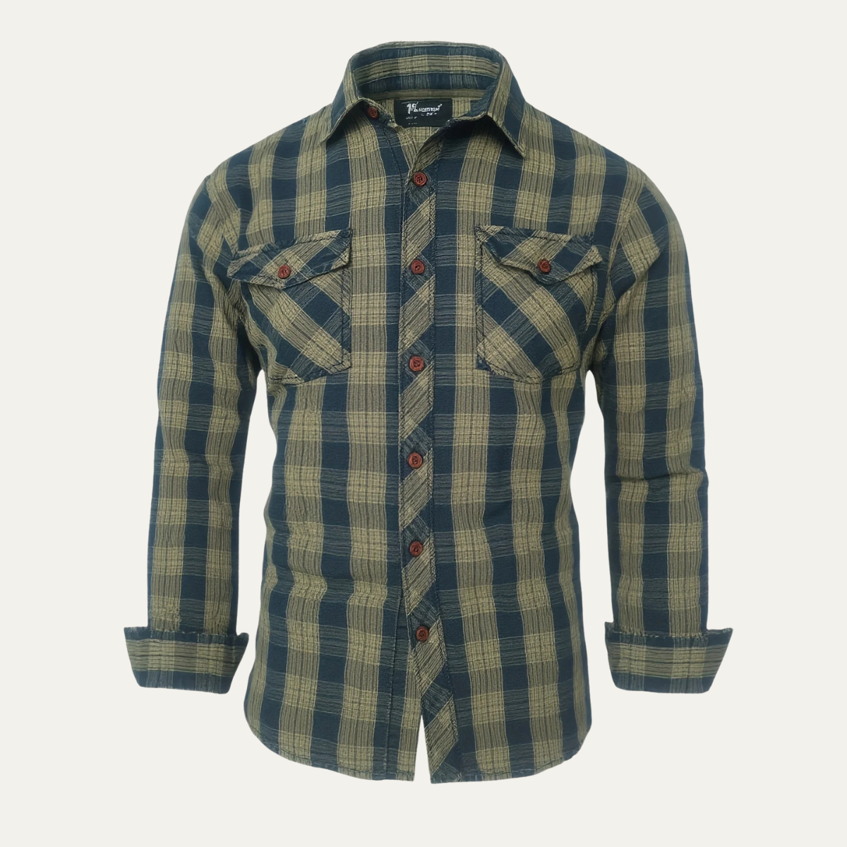 Men's Checked Long Sleeve Shirt