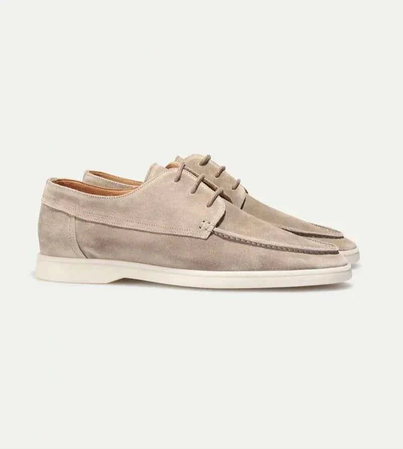 Lars | Suede Boat Loafers