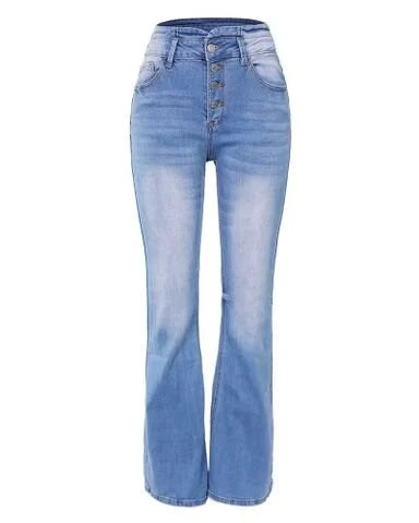Lotte | Faded Flared Jeans