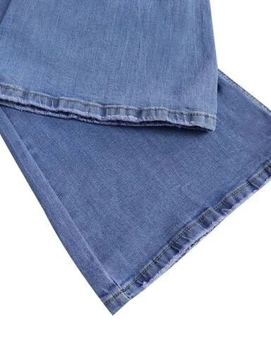 Lotte | Faded Flared Jeans