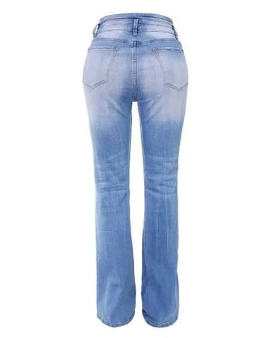 Lotte | Faded Flared Jeans