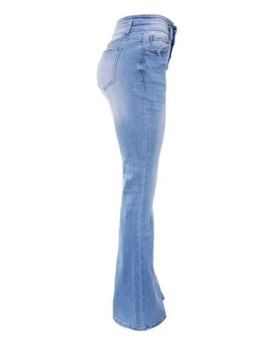 Lotte | Faded Flared Jeans