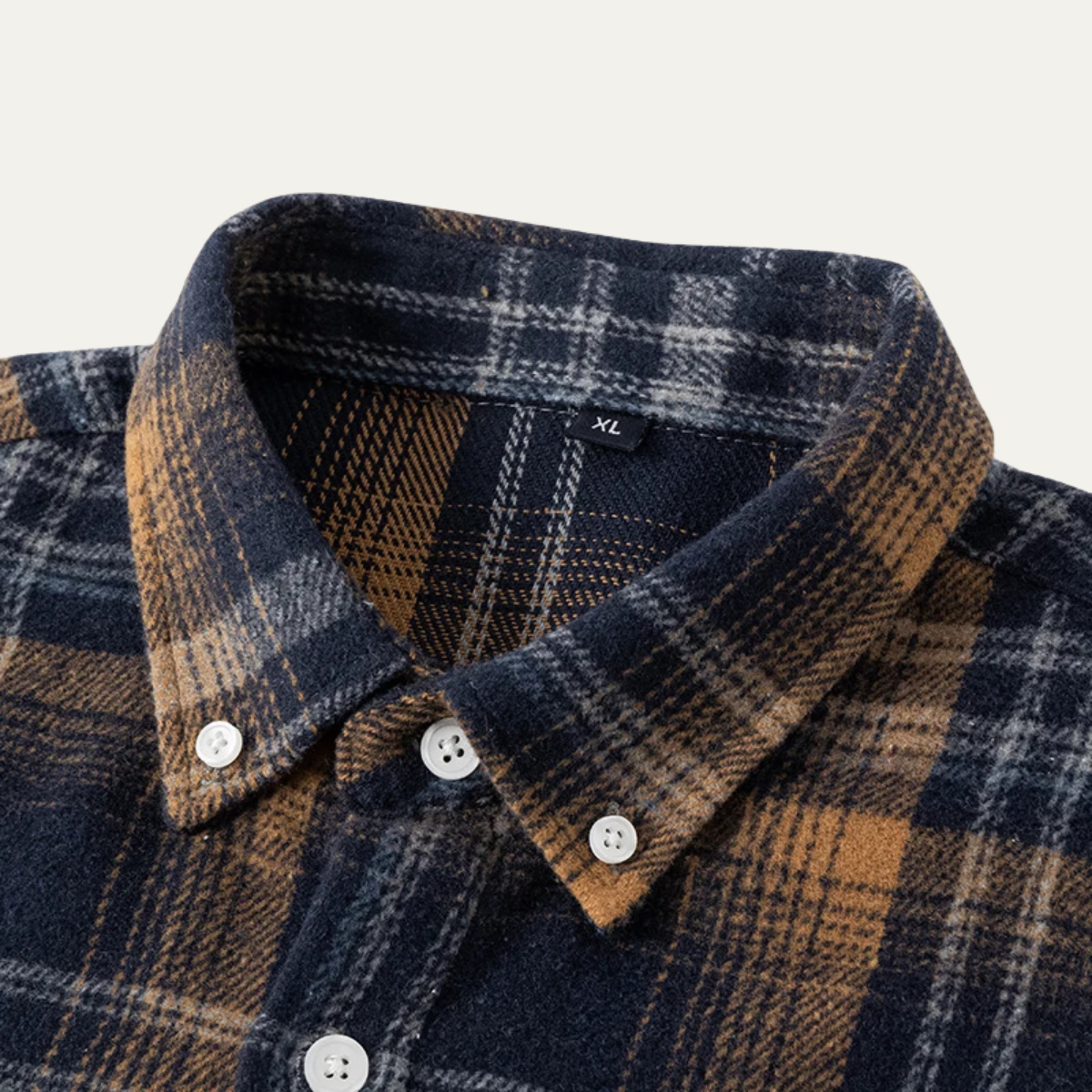 Men's plaid flannel shirt