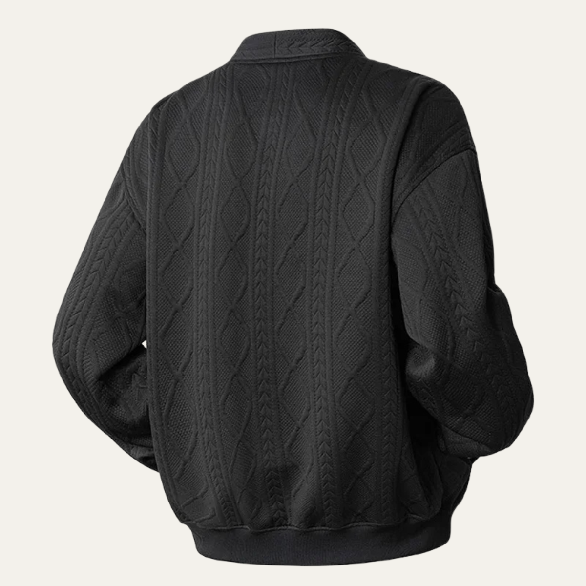 Men's knit cardigan
