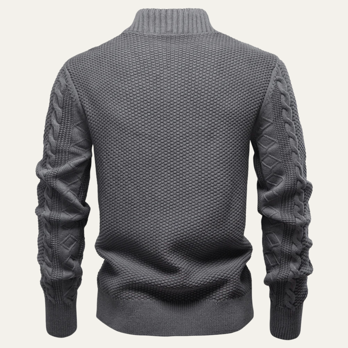 Men's knit cardigan