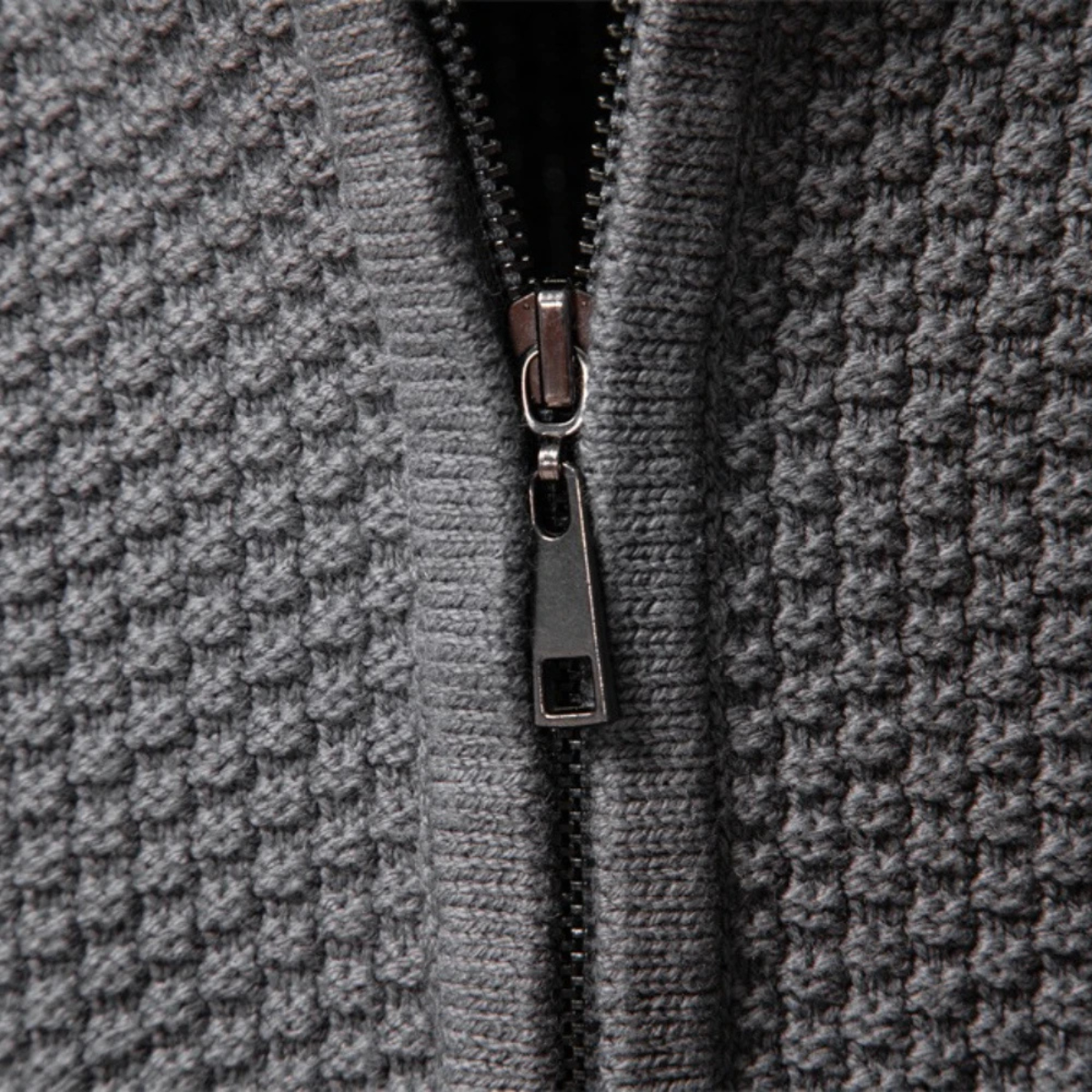 Men's knit cardigan